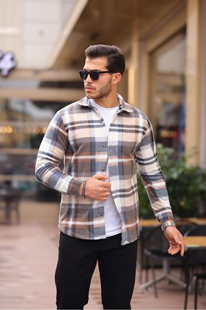 Kareli Polar Gömlek K.KAHVE