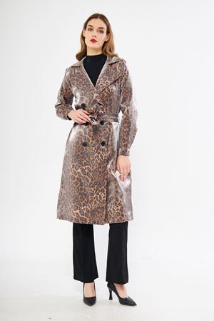 Astarsız Cepli Düğmeli Kuşaklı Yazlık Trenç CAMEL