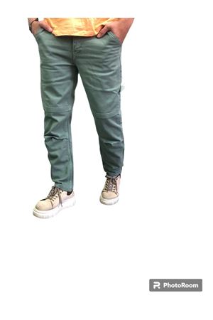 Erkek Kargo Cep Baggy Pantolon SU YEŞİLİ