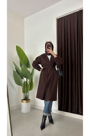 Astarsız Kaşe kaban K.KAHVE