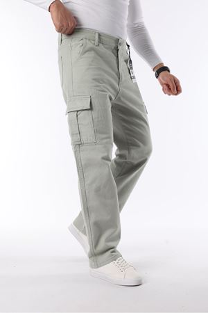 Erkek Kargo Cepli Baggy Pantolon A.GRİ