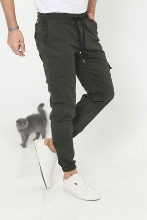 Erkek Körüklü Jogger Paça Lastikli Pantolon