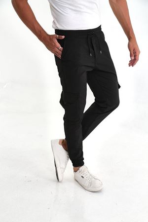 Erkek Paraşüt Kumaş Tarz Cepli Paça Ve Bel Lastikli Jogger Spor Pantolon