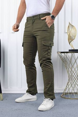 Erkek Körüklü Jogger Paça Lastiksiz Pantolon