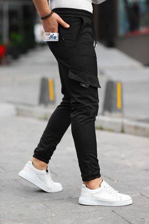Erkek Bel Lastikli Jogger Paça Lastik Pantolon