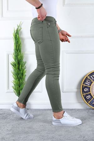 Erkek Slim Fit Likralı Denim Kot Pantolon Jean