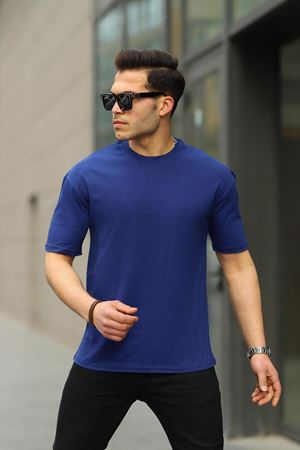 Erkek Oversize Baskısız Tişört