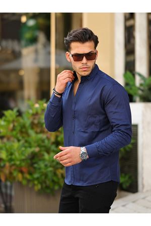 Erkek Klasik Slim Fit Gömlek