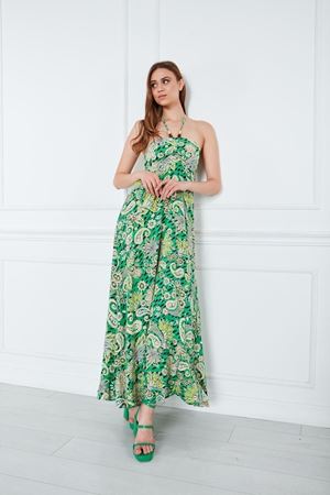 Kadın Sahil Askı Detaylı Elbise