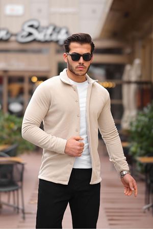 Erkek Polar Rahat Kalıp Gömlek