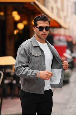 Oversize Kaşe Ceket