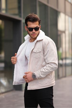 Kadife Içi Kürklü Ceket