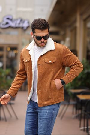 KADİFE İÇİ KÜRKLÜ CEKET