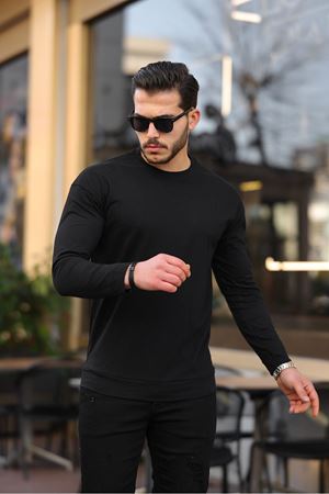 Sıfır Yaka Oversize Sweatshirt