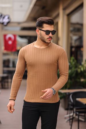 Jakarlı Mevsimlik Sweatshirt