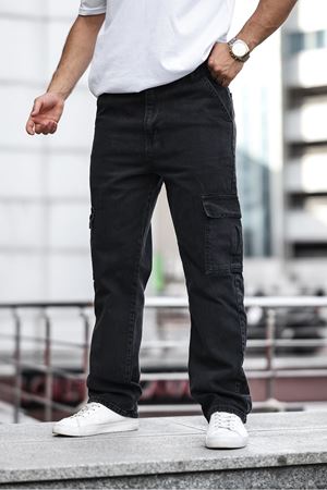 Erkek Kargo Cepli Baggy Pantolon