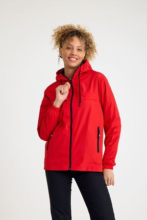 Kadın Içi Astarlı Suya Dayanıklı Kapüşonlu Cepli Yağmurluk