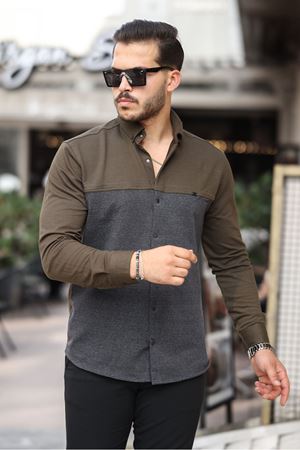 Çift Renk Kışlık Gömlek