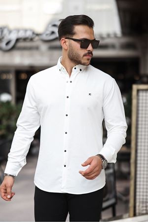 Düz Çıtçıtlı Kışlık Gömlek