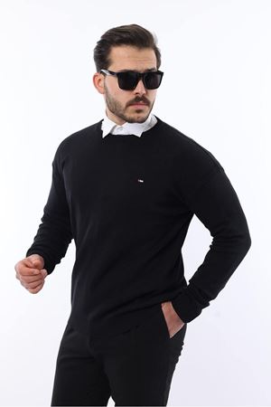 Sıfır Yaka Triko Kazak