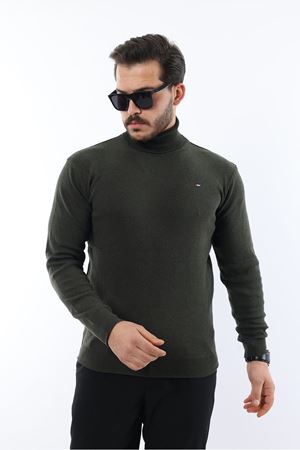 Erkek Tam Balıkçı Yaka Triko Kazak