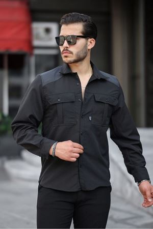 Paraşüt Kumaş Arka Patlı Gömlek