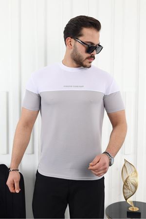 Çift Renk Baskılı T-Shirt