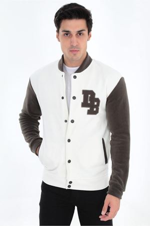 Bomber Yaka Fit Polar Kolej Ceket