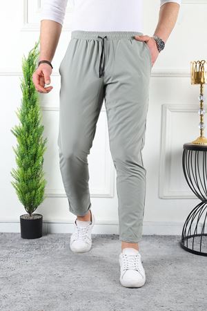 Erkek Double Paça Spor Likra Jogger