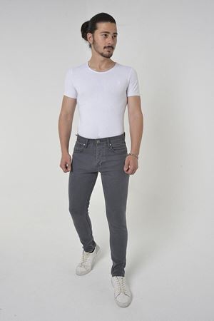 Erkek Slim Fit Likralı Denim Kot Pantolon