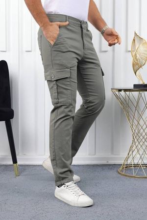 ERKEK KÖRÜKLÜ JOGGER PAÇA LASTİKSİZ PANTOLON
