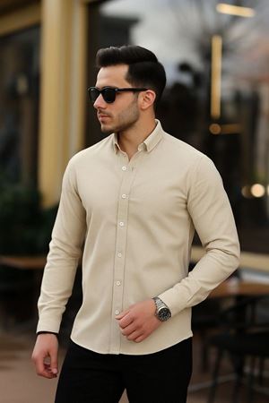Erkek Klasik Slim Fit Gömlek