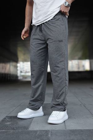 Erkek Trend Baskılı Jogger Füme Baggy Eşofman Altı
