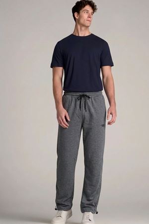 Erkek Trend Baskılı Beli Lastikli Füme Baggy Eşofman Altı