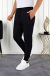 Erkek Slim Fit Jogger Eşofman Altı SİYAH