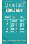 Erkek Içi Kürklü Kot Ceket