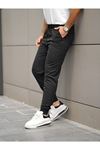 Unisex Antrasit Paça Lastikli Eşofman