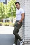 Erkek Körüklü Jogger Paça Lastiksiz Pantolon