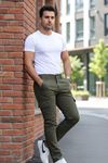 Erkek Körüklü Jogger Paça Lastiksiz Pantolon