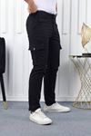 ERKEK KÖRÜKLÜ JOGGER PAÇA LASTİKSİZ PANTOLON