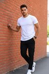 ERKEK KÖRÜKLÜ JOGGER PAÇA LASTİKSİZ PANTOLON