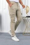 ERKEK KÖRÜKLÜ JOGGER PAÇA LASTİKSİZ PANTOLON
