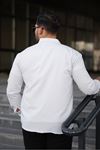 Erkek Slim Fit Çift Cepli Kot Gömlek