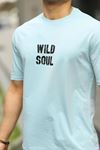 Erkek Wild Soul Baskılı Oversize Tshirt