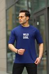 Erkek Wild Soul Baskılı Oversize Tshirt