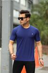 Erkek H Nakış Desenli Oversize Tshirt