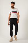 Erkek Dar Kalıp Lastikli Paça Jogger Pantolon