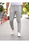 Erkek Dar Kalıp Lastikli Paça Jogger Pantolon