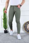 Erkek Slim Fit Likralı Denim Kot Pantolon Jean