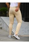 Erkek Slim Fit Likralı Denim Kot Pantolon Jean